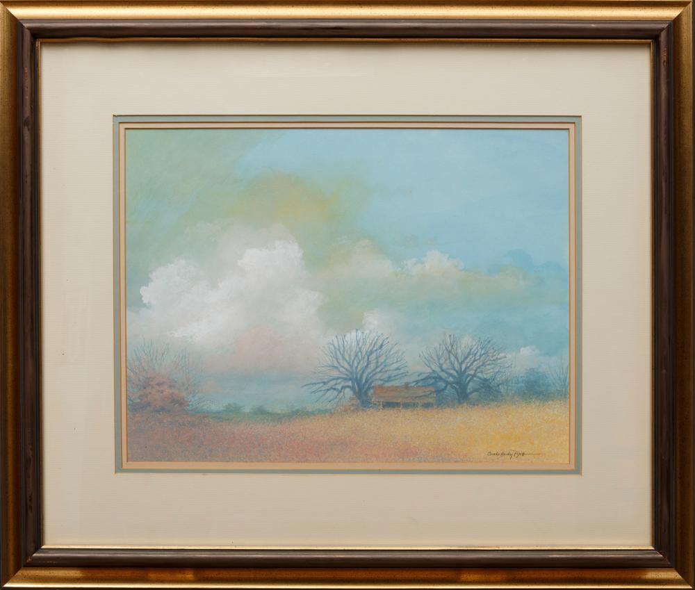 Appraisal: Carole Ann Hardy Piggott American Texas - Landscape with Distant