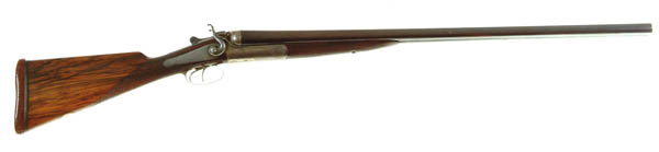 Appraisal: T BLAND SONS DBL BBL HAMMER SHOTGUN Cal bore SN