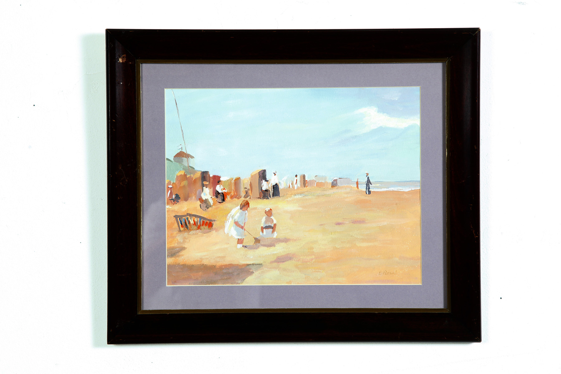 Appraisal: BEACH SCENE IN THE MANNER OF EDWARD POTTHAST NEW YORK