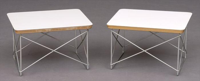 Appraisal: CHALRES AND RAY EAMES LTR TABLE Manufactured by Herman Miller