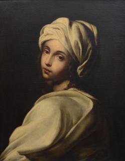 Appraisal: After Guido Reni oil on canvas Portrait of a Sibyl