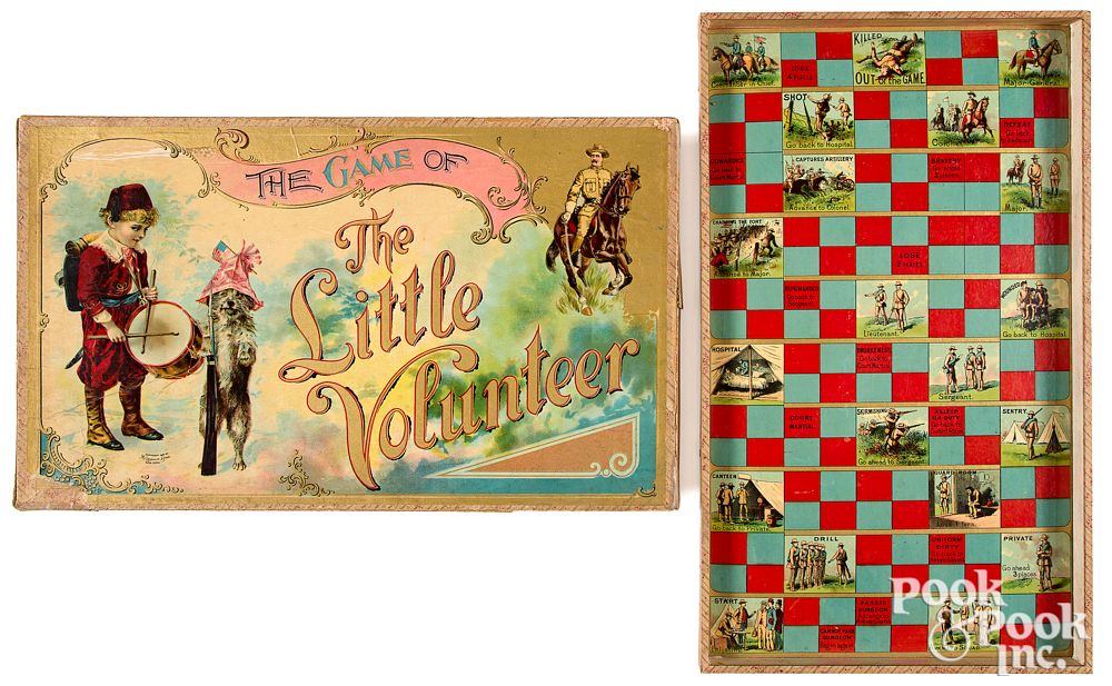 Appraisal: Mcloughlin Bros Game of the Little Volunteer Mcloughlin Bros Game