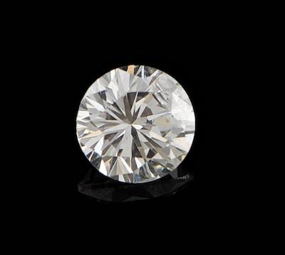 Appraisal: An Unmounted Carat Round Brilliant Cut Diamond Approx K color