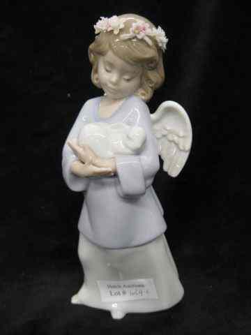 Appraisal: Lladro Porcelain Figurine of an Angel ''Heavenly Love'' '' excellent