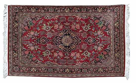 Appraisal: Isfahan carpet ' x ' '' good overall condition wear