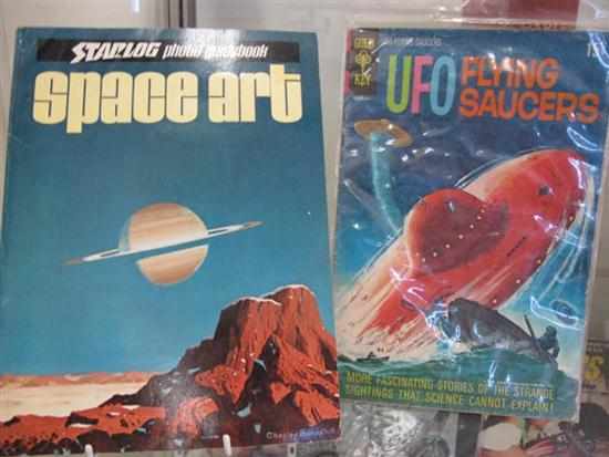 Appraisal: A COPY OF UFO FLYING SAUCERS AND SPACE ART