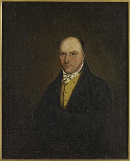 Appraisal: ATTRIBUTED TO JAMES MORRISON - PORTRAIT OF JAMES VEITCH oil