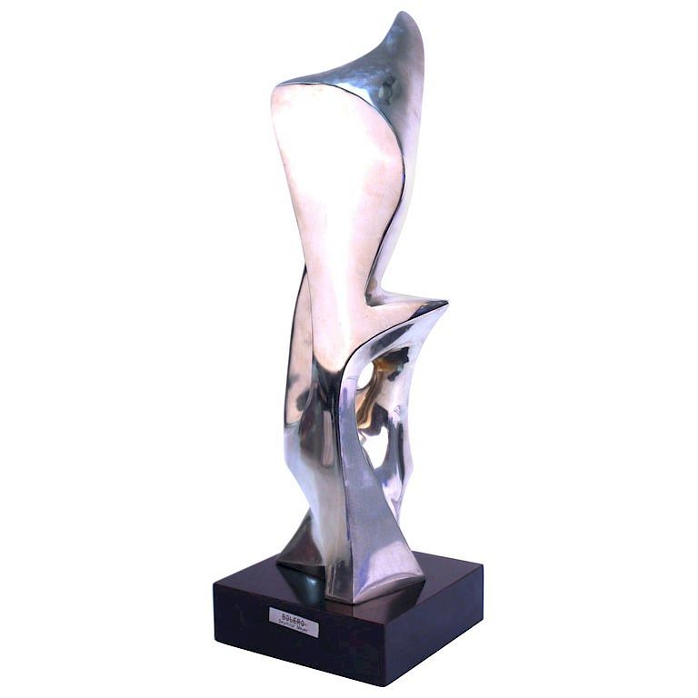 Appraisal: Seymour Meyer Modern Abstract Bolero Sculpture Seymour Meyer American -