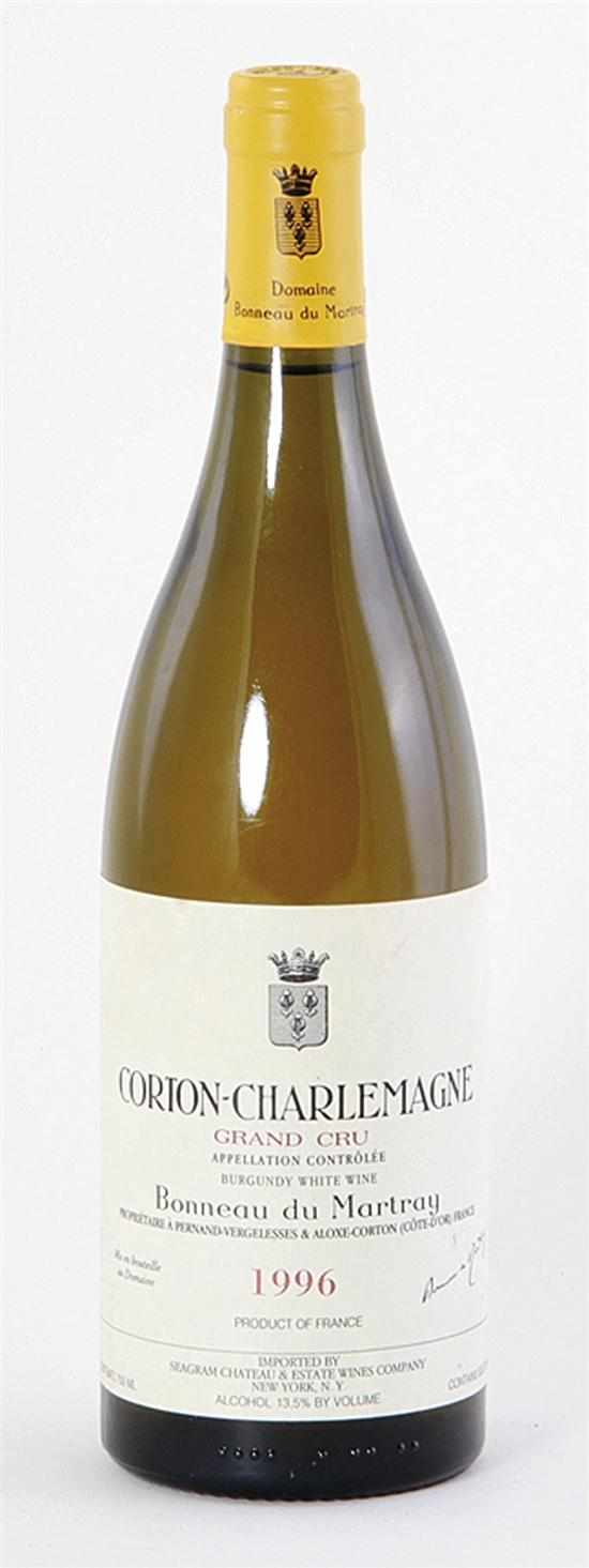 Appraisal: Bonneau du Martray Corton-Charlemagne Grand Cru Chardonnay C te de