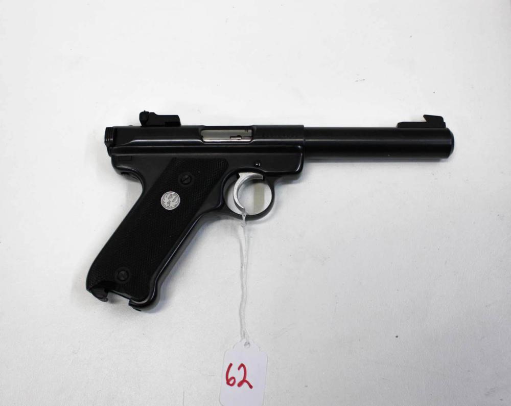 Appraisal: RUGER MARK II TARGET MODEL SEMI AUTOMATIC PISTOL lr caliber