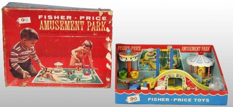 Appraisal: Fisher Price Amusement Park Toy Description American Includes original box