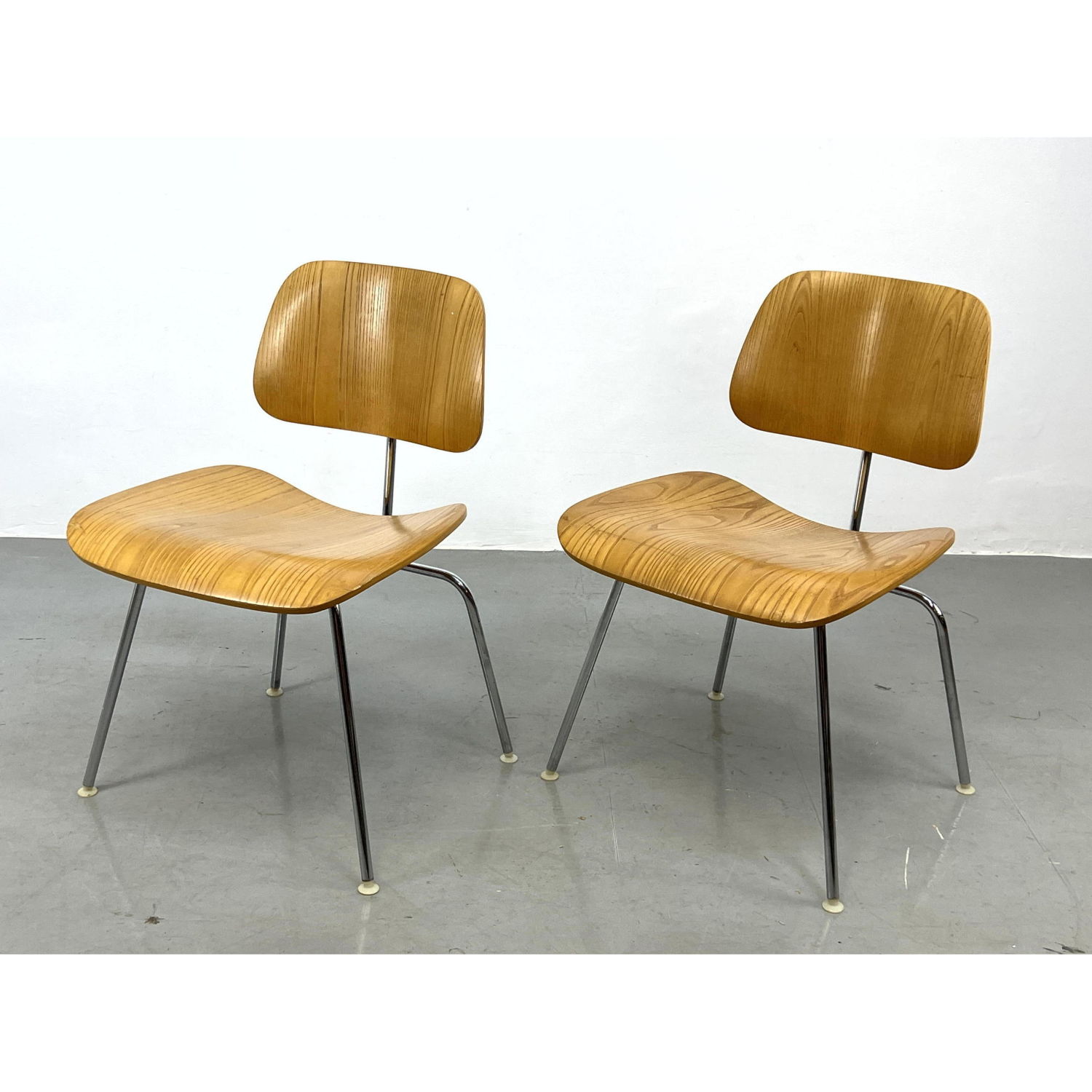 Appraisal: Pr CHARLES EAMES for HERMAN MILLER LCM Lounge Chairs Plywood