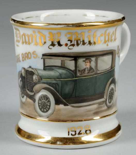 Appraisal: Dodge Brothers Shaving Mug Description Extremely rare Marked with the