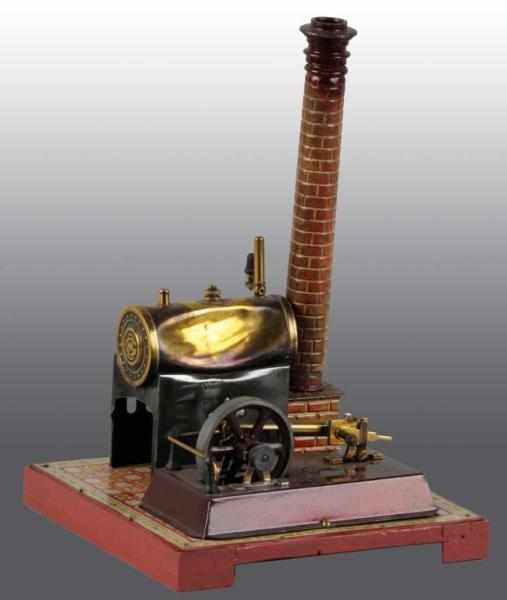 Appraisal: Bing Reversible Horizontal Steam Engine Description The reversible oscillating cylinder