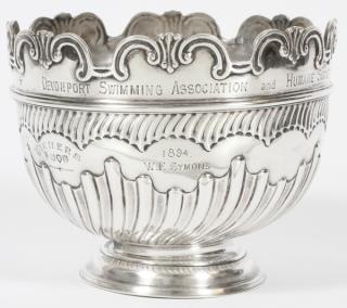 Appraisal: CHARLES STUART HARRIS OF LONDON SILVER BOWL CHARLES STUART HARRIS