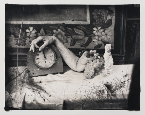 Appraisal: WITKIN JOEL PETER - Anna Akhmatova Silver print x inches