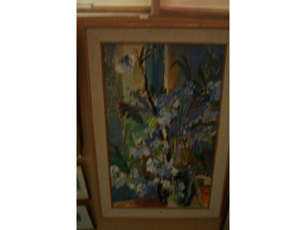 Appraisal: An oil painting on board of a interior scene with