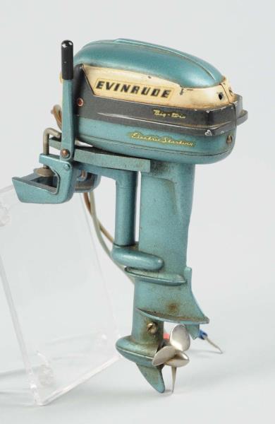 Appraisal: Japanese Battery-Operated Evinrude Toy Boat Motor Has decals on sides