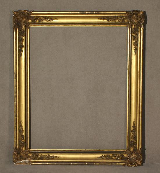 Appraisal: Victorian Renaissance Revival Gilt Composition Wood Frame Last Half th