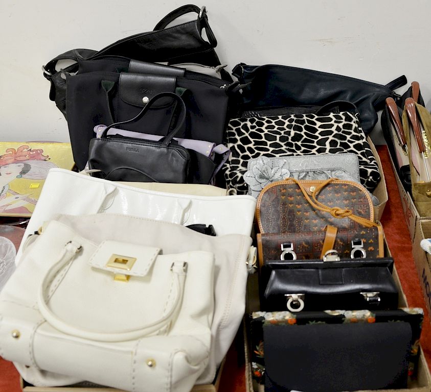 Appraisal: Group of twenty handbags and purses to include Celine Yamamoto