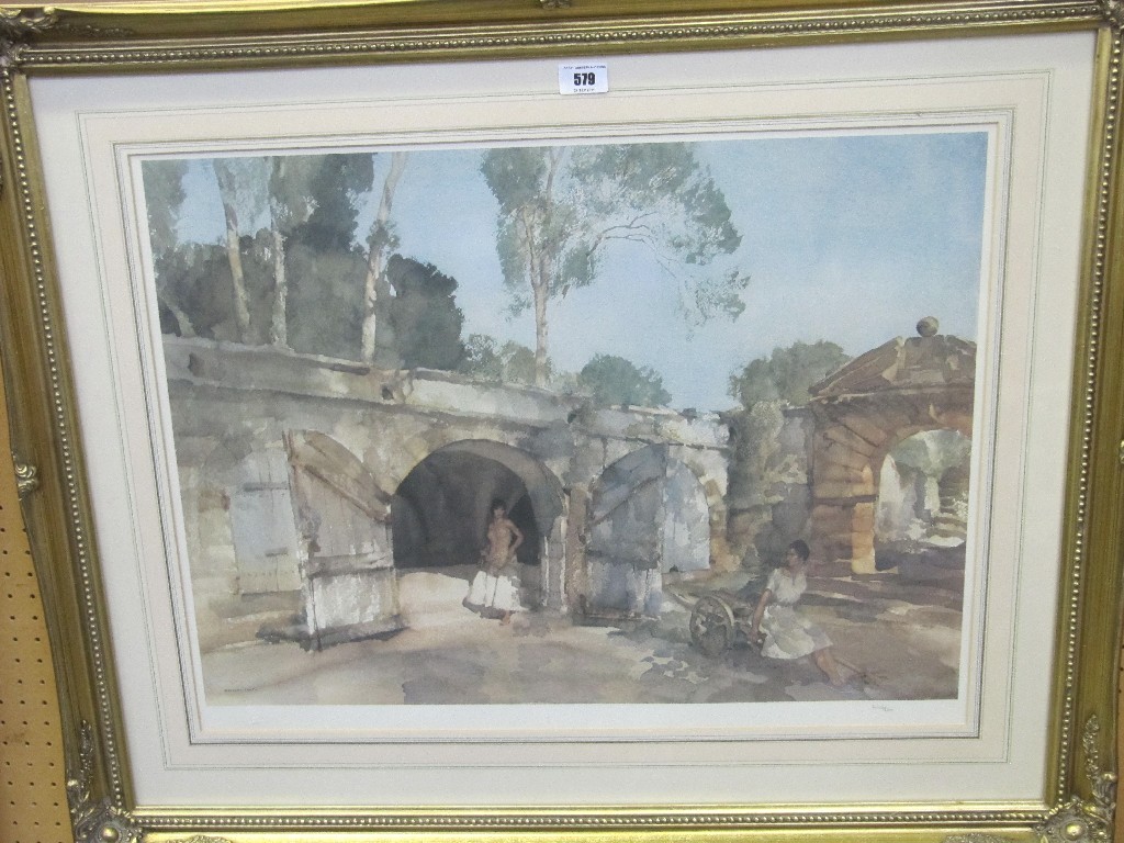 Appraisal: After SIR WILLIAM RUSSELL FLINT reproduction print