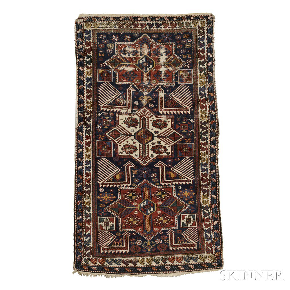 Appraisal: Akstafa Rug Southeast Caucasus third quarter th century three large