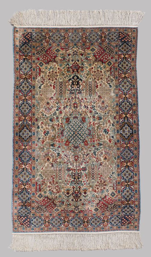 Appraisal: APPROX - YR OLD PERSIAN HAND KNOTTED WOOL RUG '