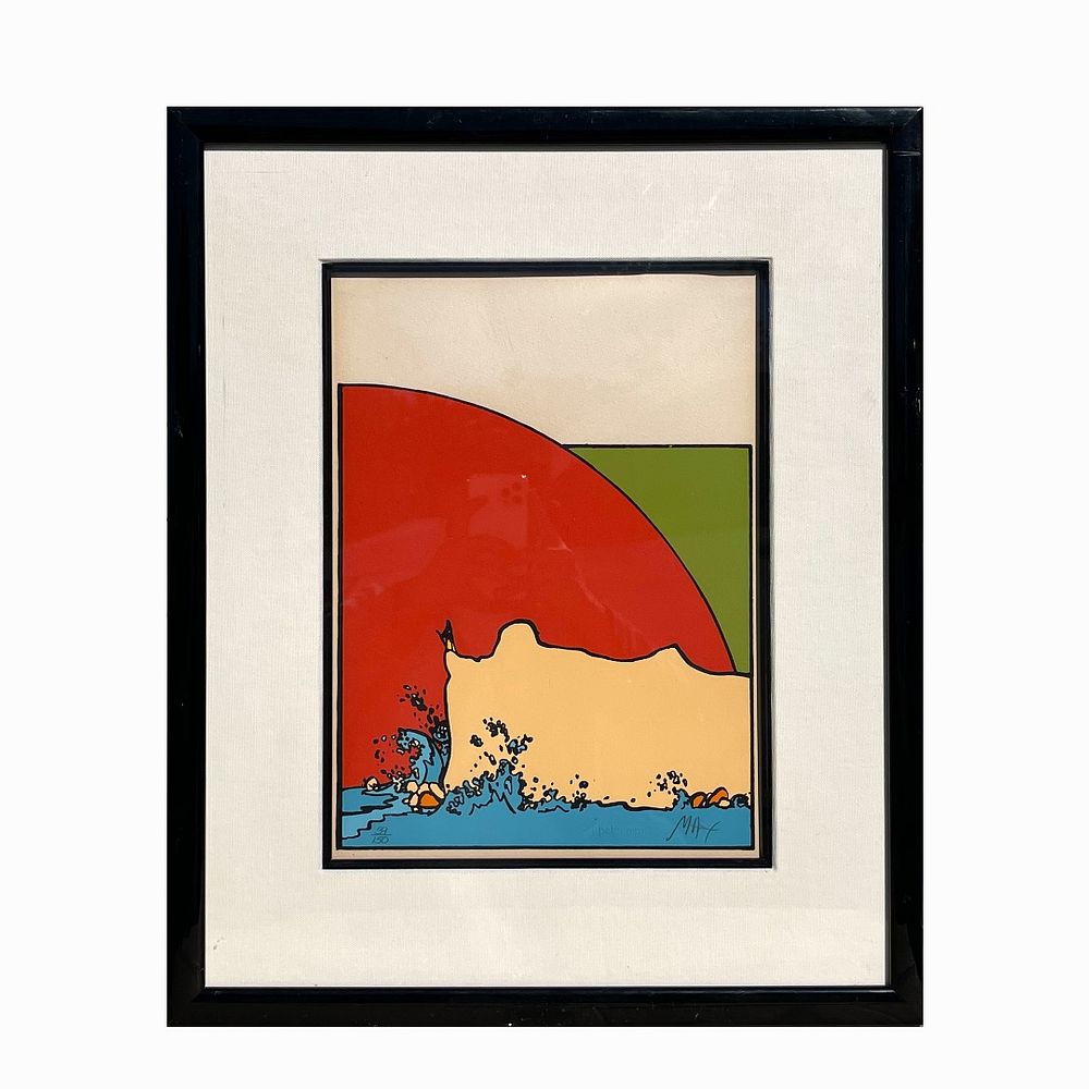 Appraisal: Peter Max German-American B Lithograph Peter Max German-American B Lithograph