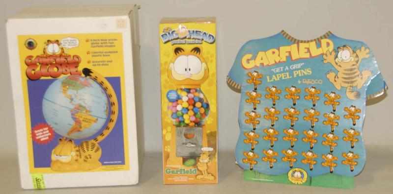 Appraisal: Lot of Garfield Toy Items in Boxes This lot includes