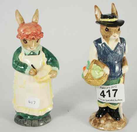 Appraisal: Royal Doulton John Beswick Figure of Mrs Rabbit Baking and