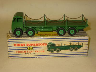 Appraisal: Foden Flat Truck with chains green box AF G