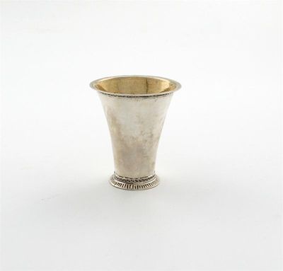 Appraisal: A th century Scandinavian silver beaker maker's mark C conjoined