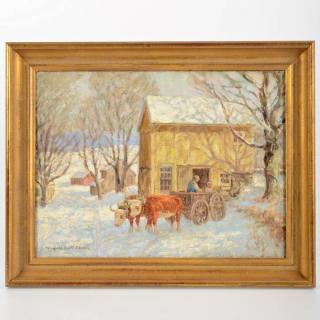 Appraisal: Winfield Scott Clime The Yellow Barn - Sterling City -