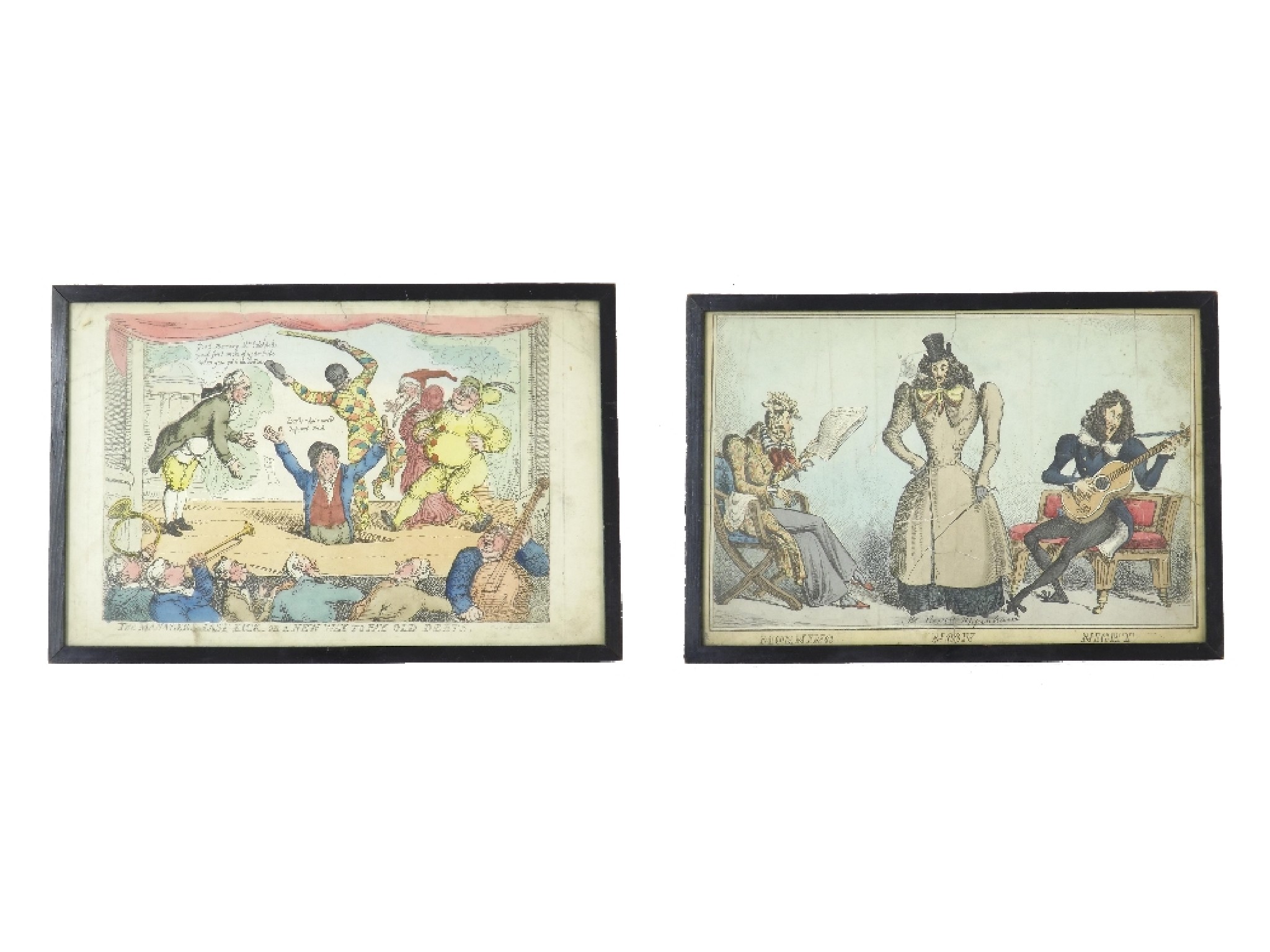 Appraisal: After William Heath and Thomas Rowlandson th th century -