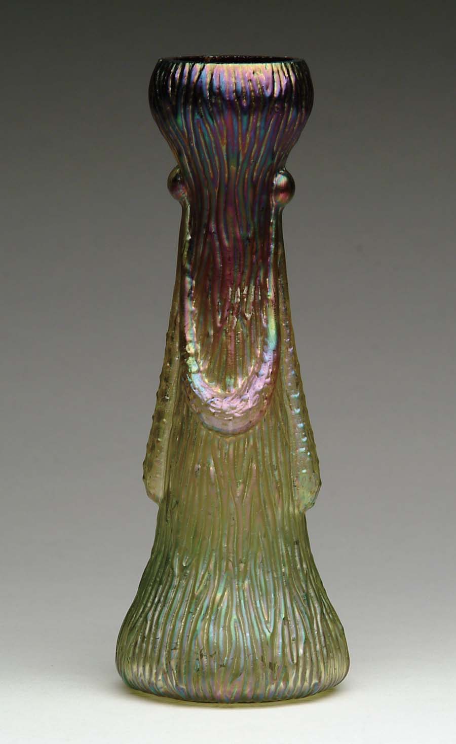 Appraisal: AUSTRIAN VASE Wonderful Austrian art glass vase has freeform body