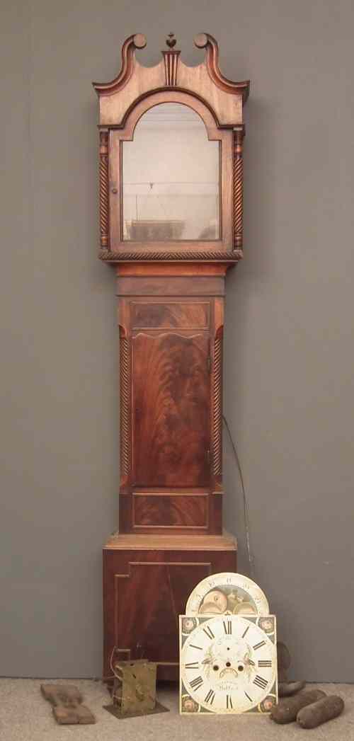 Appraisal: A th Century mahogany longcase clock by James Farquar of