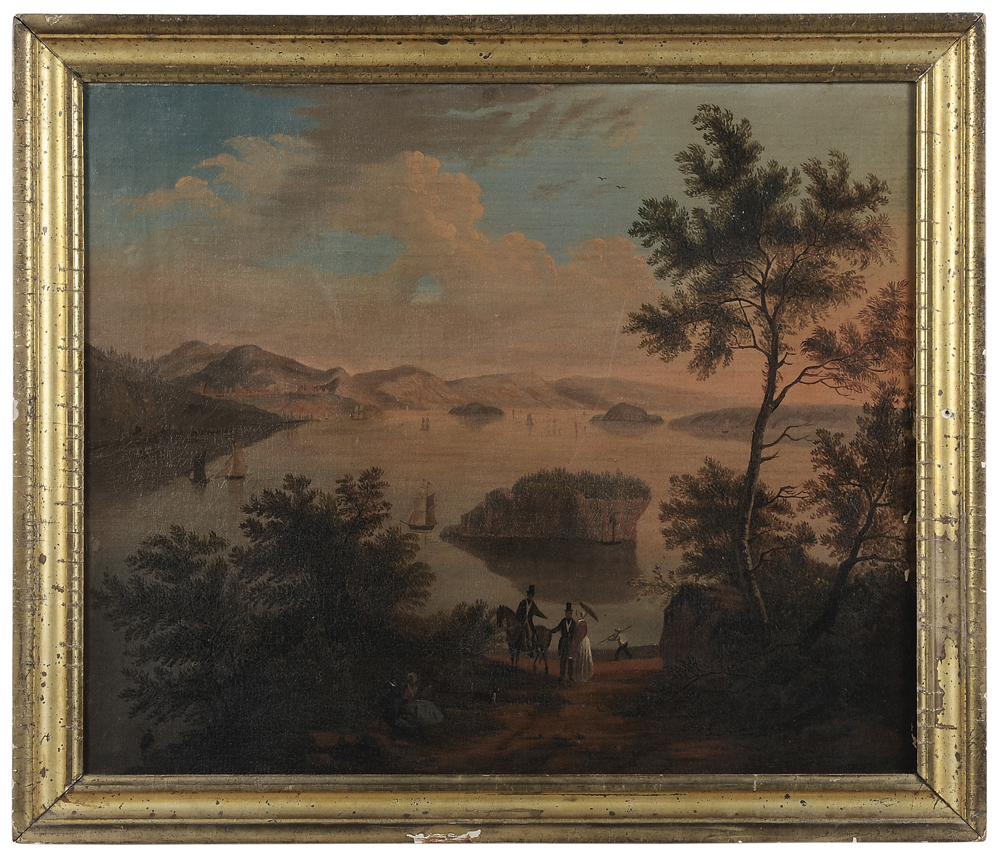 Appraisal: Follower of Victor De Grailly French - East Port and