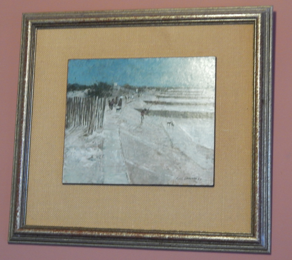 Appraisal: Peter Brannan - Coastal view oil on board signed and