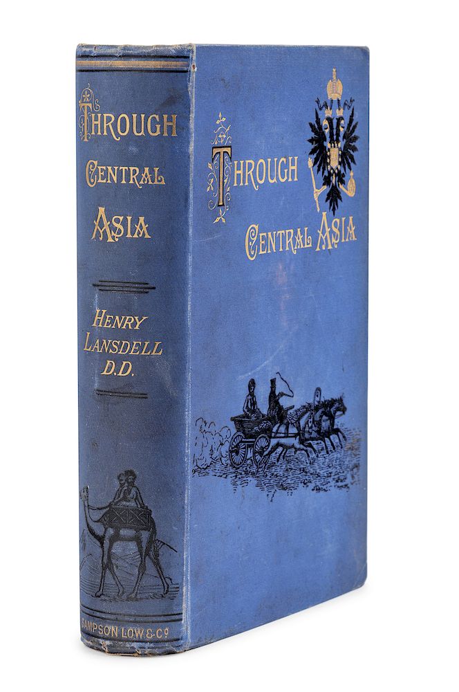 Appraisal: LANSDELL Henry - Through Central Asia London Sampson Low Martson