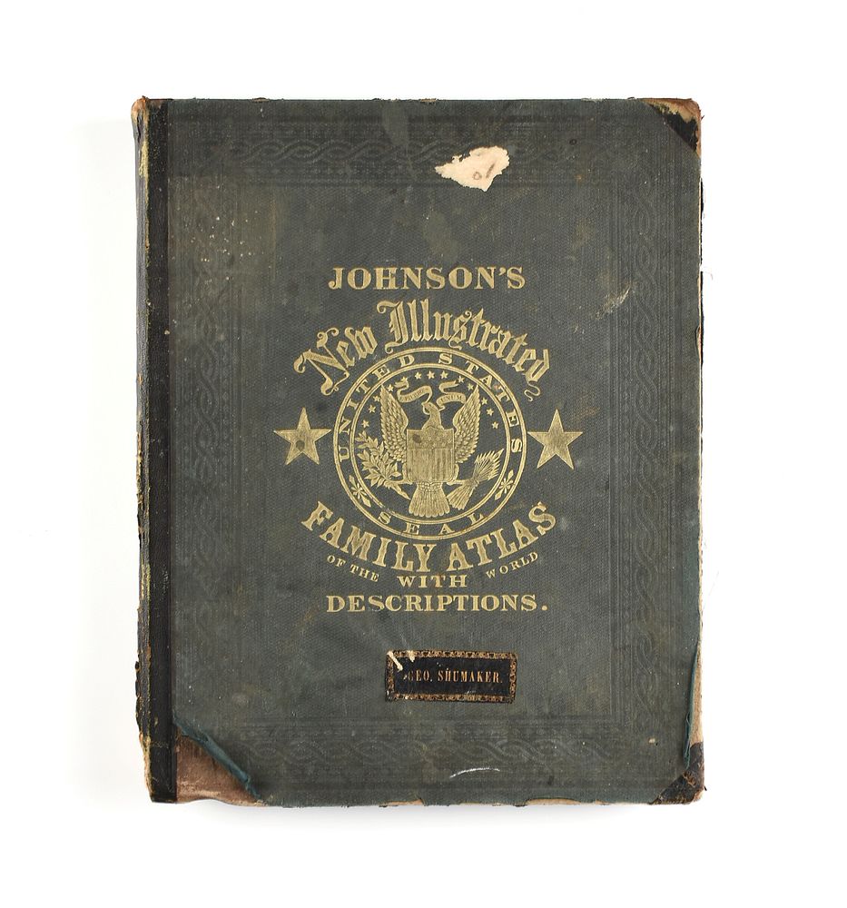 Appraisal: A CIVIL WAR ERA ATLAS Johnson's New Illustrated Family Atlas