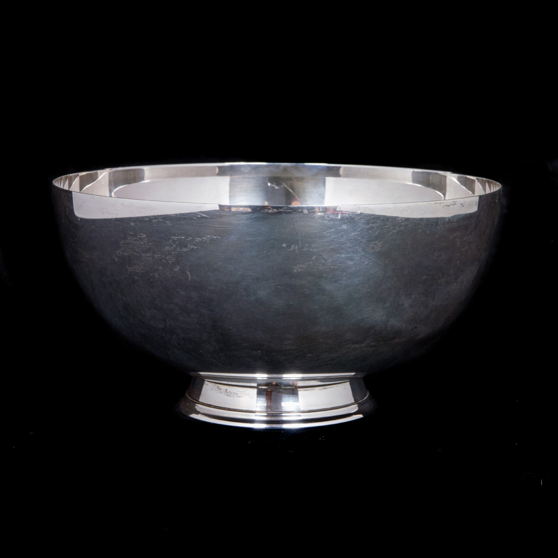 Appraisal: A GORHAM STERLING FOOTED BOWL CAST AFTER CORNELIUS WYNKOOP A