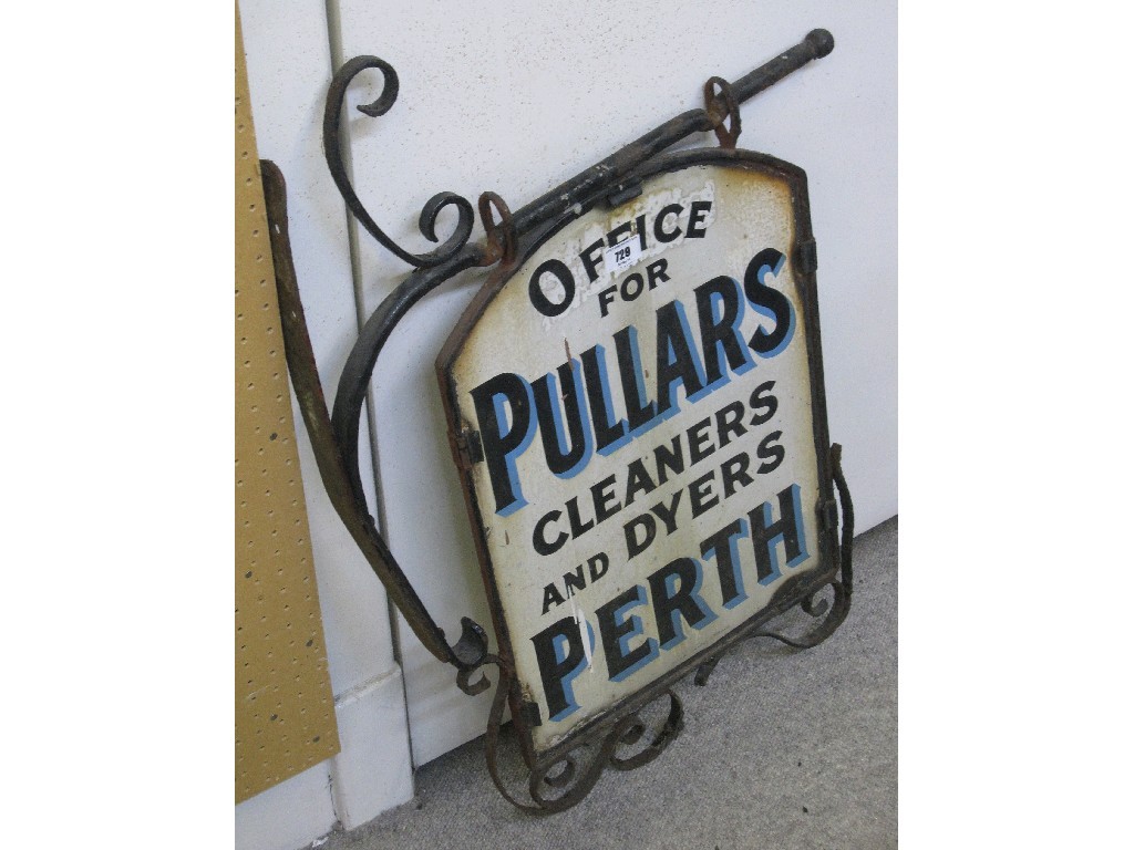 Appraisal: Pullars of Perth office sign