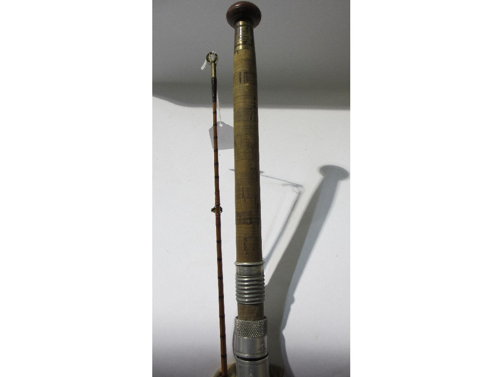 Appraisal: Split cane fishing rod by Hardy Bros