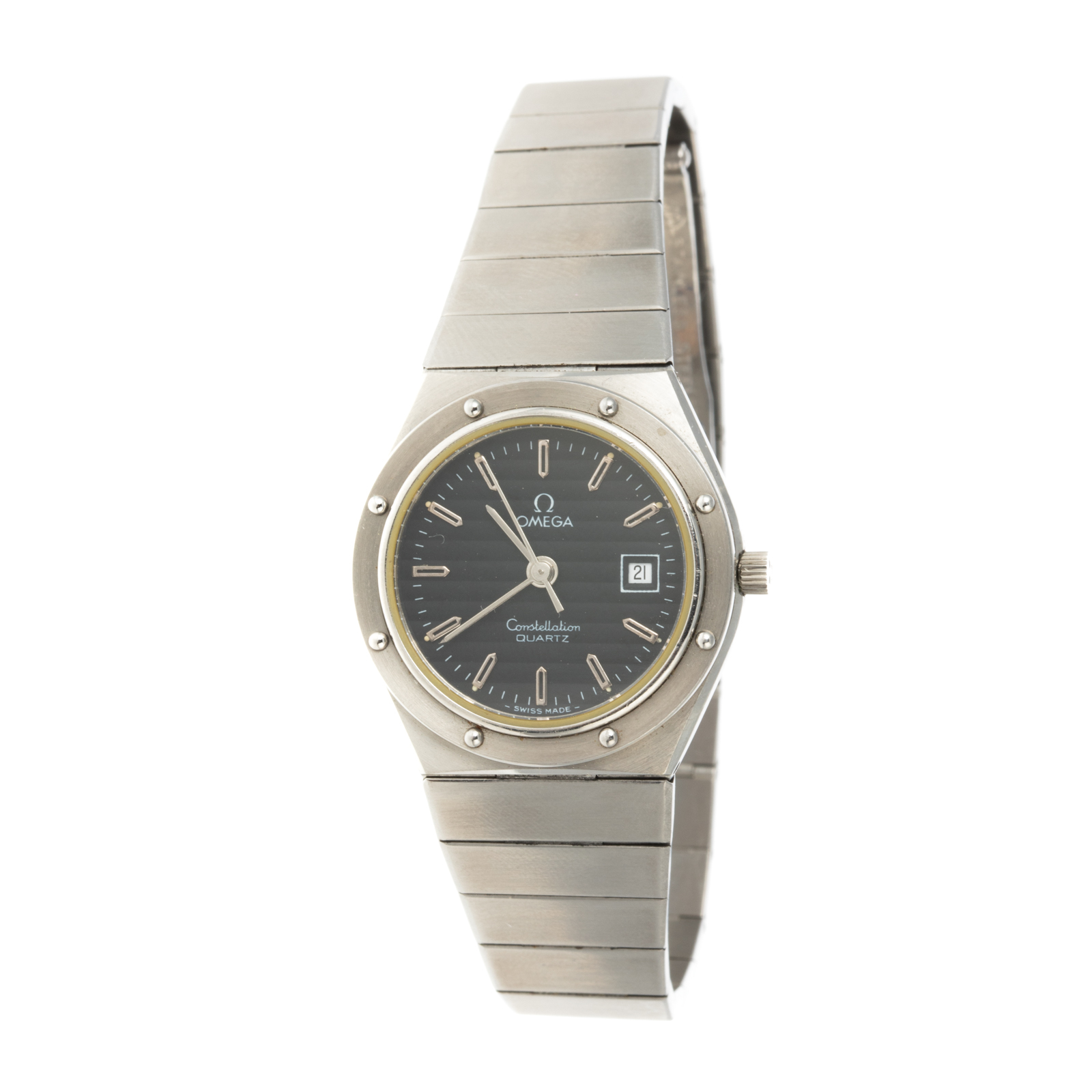 Appraisal: AN OMEGA CONSTELLATION WRIST WATCH IN SS Stainless steel Omega