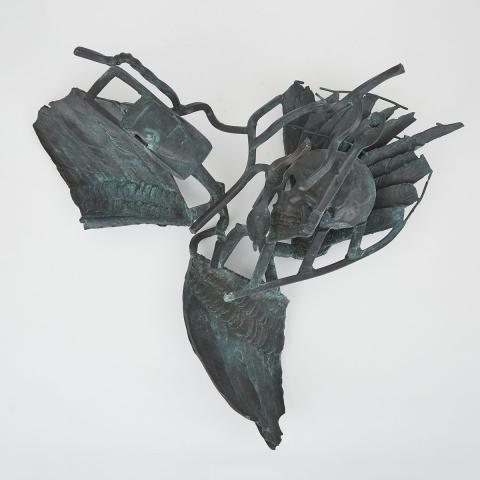 Appraisal: Charles Arnoldi - VENICE American Cast and assembled bronze with