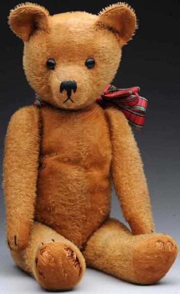 Appraisal: Pert Mohair Teddy Bear Black button eyes sewn nose and