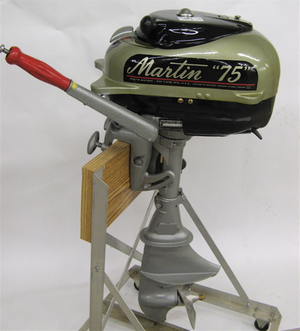 Appraisal: - MARTIN MODEL OUTBOARD BOAT MOTOR hp two cylinder two