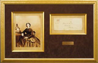 Appraisal: Clara Barton AS A Clara Barton - Autograph Signed American