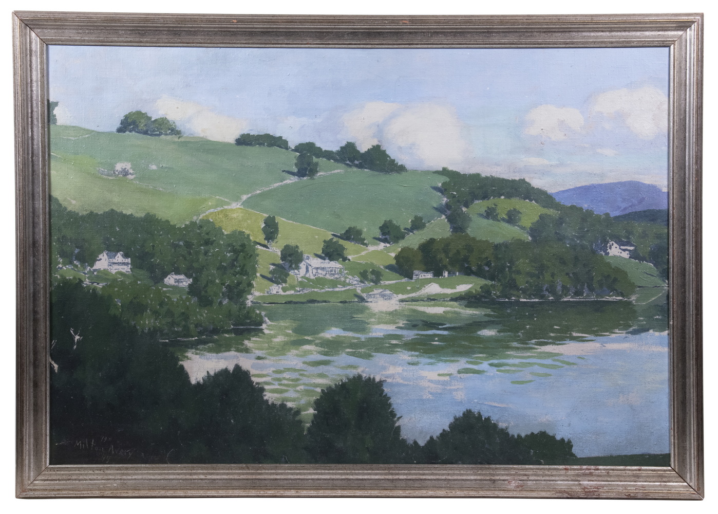 Appraisal: MILTON CLARK AVERY NY CT - Cole Pond Rawsonville Vermont