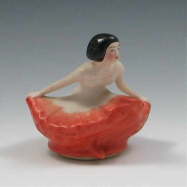 Appraisal: Fulper Ballerina Perfume Lid unmarked excellent condition ''h